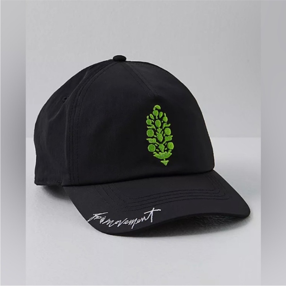 Free People Go Big Nylon Logo Baseball Hat